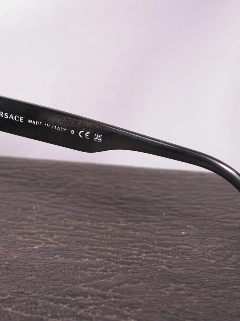 Authentic Versace Black and Gold Logos Frames Eyeglasses Made in Italy